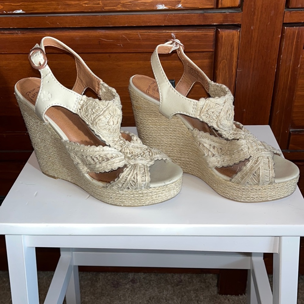 Lucky Brand Wedge Heels